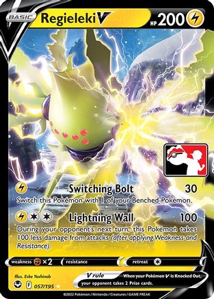 Regieleki V 057/195 - Holofoil Prize Pack Series Cards
