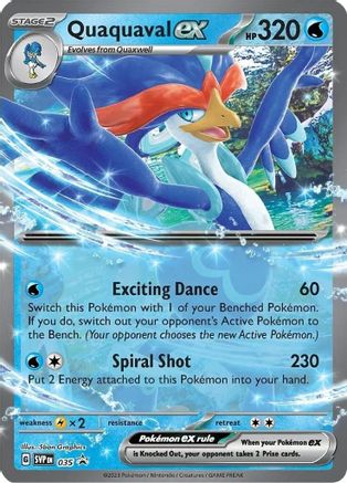 Quaquaval ex 035 - Holofoil SV Scarlet & Violet Promo Cards