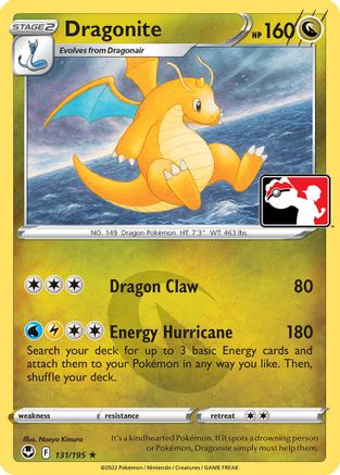 Dragonite 131 Prize Pack Series Cards