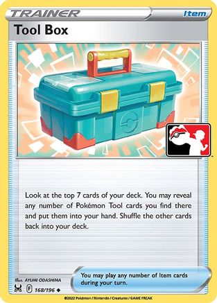 Tool Box 168 Prize Pack Series Cards