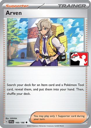 Arven 166/198 - Holofoil Prize Pack Series Cards