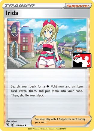 Irida 147/189 Prize Pack Series Cards