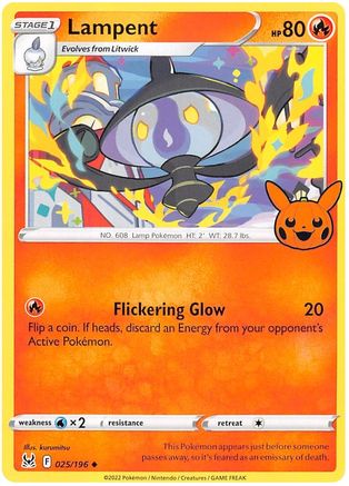 Lampent 025/196 Trick or Trade BOOster Bundle 2023