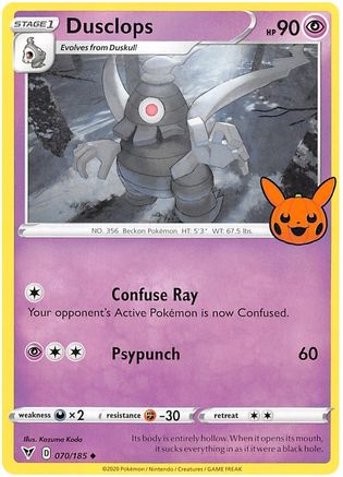 Dusclops 070/185 Trick or Trade BOOster Bundle 2023