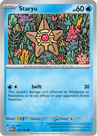 Staryu 120/165 Scarlet & Violet 151 - Common
