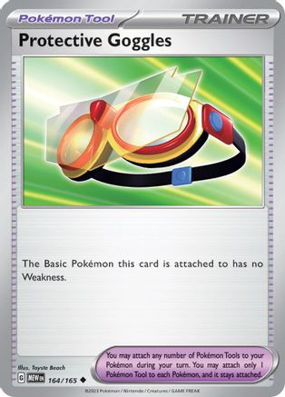 Protective Goggles 164/165 Scarlet & Violet 151 - Uncommon