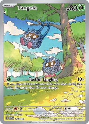 Tangela 178/165 - Holofoil Scarlet & Violet 151