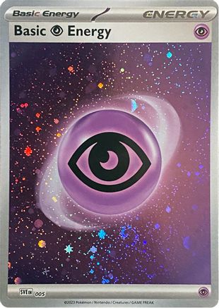 Basic Psychic Energy (Cosmos Holo) 005 - Holofoil SVE Scarlet & Violet Energies