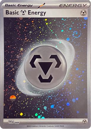 Basic Metal Energy (Cosmos Holo) 008 - Holofoil SVE Scarlet & Violet Energies