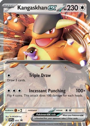 Kangaskhan ex 055 - Holofoil SV Scarlet & Violet Promo Cards