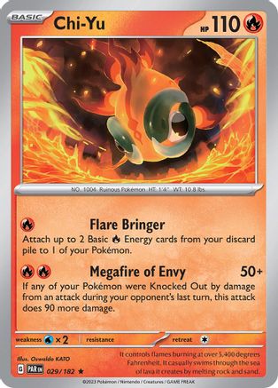 Chi-Yu 029/182 - Holofoil Paradox Rift