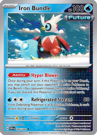 Iron Bundle 056/182 - Reverse Holofoil Paradox Rift