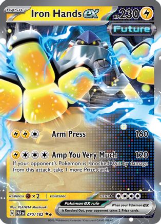 Iron Hands ex 070/182 - Holofoil Paradox Rift