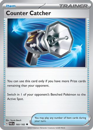 Counter Catcher 160/182 - Reverse Holofoil Paradox Rift