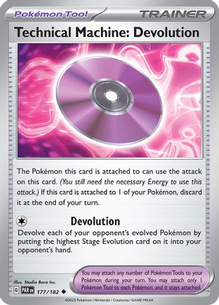 Technical Machine: Devolution 177/182 - Reverse Holofoil Paradox Rift