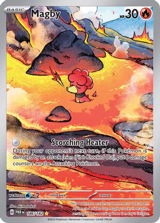 Magby 186/182 - Holofoil Paradox Rift