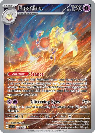 Espathra 197/182 - Holofoil Paradox Rift