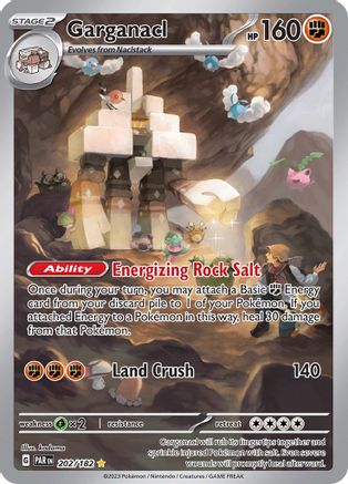 Garganacl 202/182 - Holofoil Paradox Rift