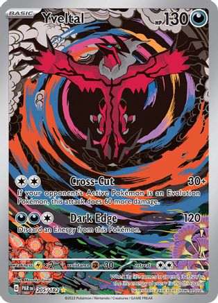 Yveltal 205/182 - Holofoil SV04 Paradox Rift
