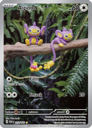 Aipom 211/182 - Holofoil Paradox Rift