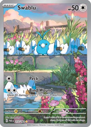Swablu 213/182 - Holofoil Paradox Rift