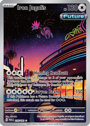 Iron Jugulis 216/182 - Holofoil SV04 Paradox Rift