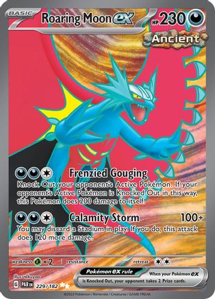Roaring Moon ex 229/182 - Holofoil Paradox Rift