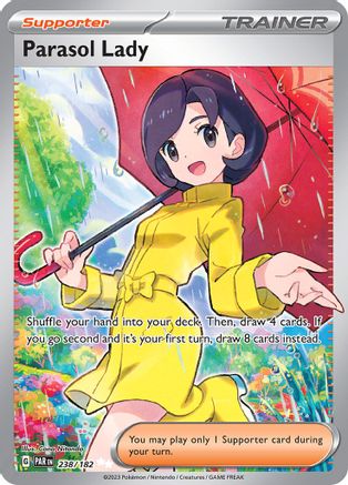 Parasol Lady 238/182 - Holofoil Paradox Rift
