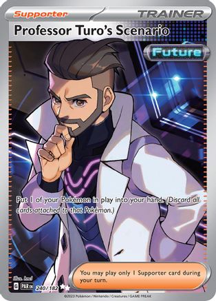 Professor Turo's Scenario 240/182 - Holofoil Paradox Rift