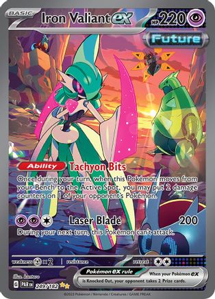 Iron Valiant ex 249/182 - Holofoil Paradox Rift