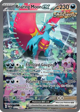 Roaring Moon ex 251/182 - Holofoil Paradox Rift