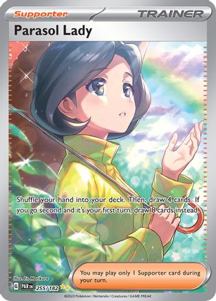 Parasol Lady 255/182 - Holofoil Paradox Rift