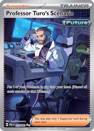 Professor Turo's Scenario 257/182 - Holofoil Paradox Rift