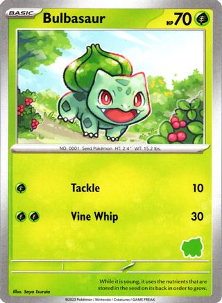 Bulbasaur My First Battle