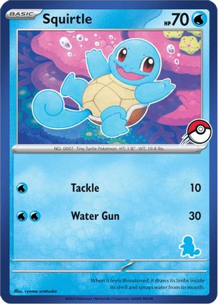 Squirtle (Blue Border) My First Battle