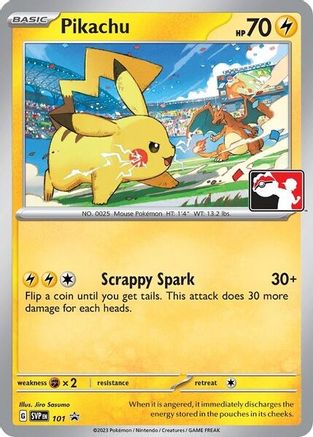 Pikachu 101 SV Scarlet & Violet Promo Cards