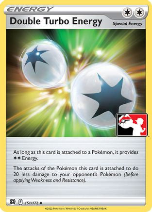Double Turbo Energy (Cosmos Holo) 151/172 - Holofoil Prize Pack Series Cards