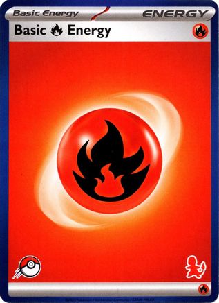 Basic Fire Energy (Blue Border) My First Battle