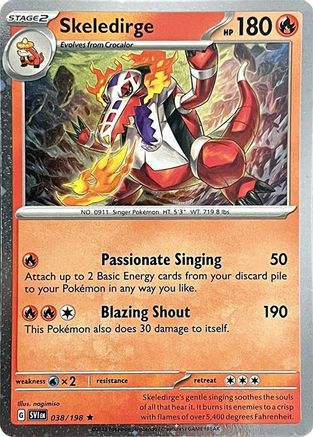 Skeledirge (Cosmos Holo) 038/198 - Holofoil Miscellaneous Cards & Products