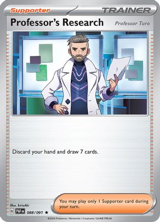 Professor's Research 088/091 Paldean Fates