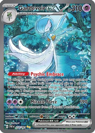 Gardevoir ex 233/091 - Holofoil Paldean Fates