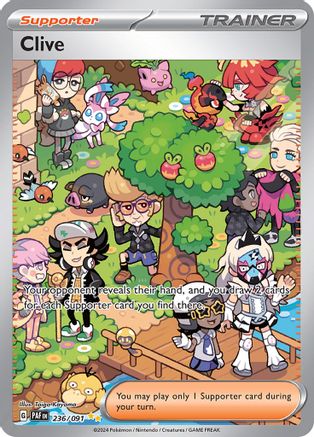 Clive 236/091 - Holofoil Paldean Fates
