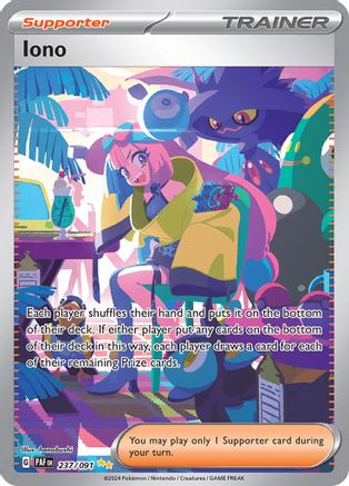 Iono 237/091 - Holofoil Paldean Fates