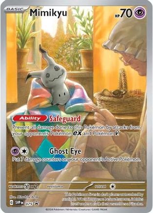 Mimikyu 075 - Holofoil SV Scarlet & Violet Promo Cards