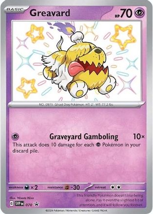 Greavard 070 - Holofoil SV Scarlet & Violet Promo Cards