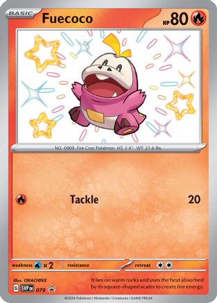 Fuecoco 079 - Holofoil SV Scarlet & Violet Promo Cards