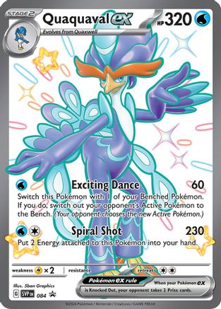 Quaquaval ex 084 - Holofoil SV Scarlet & Violet Promo Cards