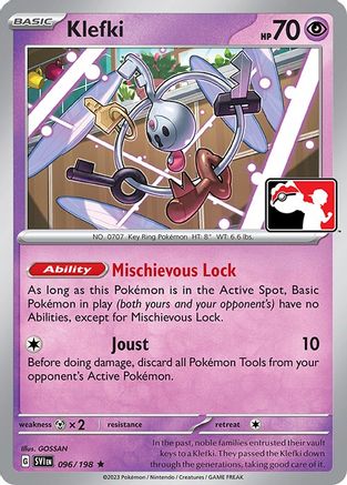 Klefki 096/198 - Holofoil Prize Pack Series Cards