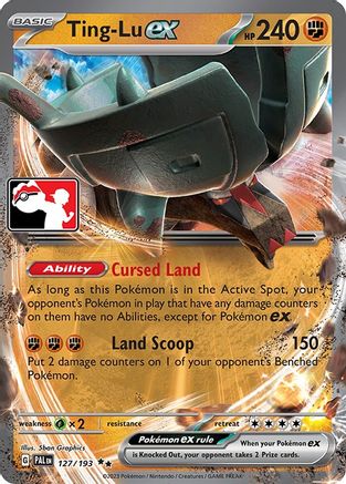 Ting-Lu ex 127/193 - Holofoil Prize Pack Series Cards