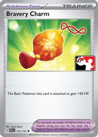 Bravery Charm 173/193 - Holofoil Prize Pack Series Cards